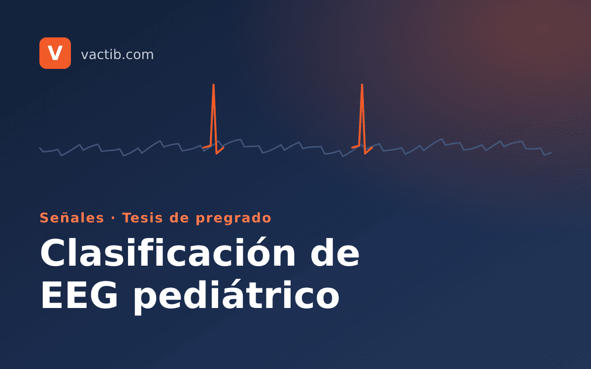 Clasificación de espigas epilépticas en EEG